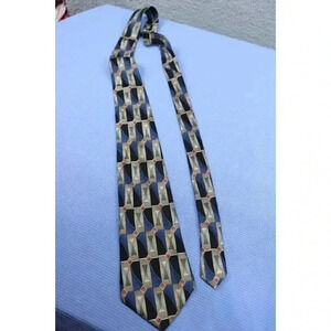 Conte di Milano Men's Tie-Made in Italy-100% Silk